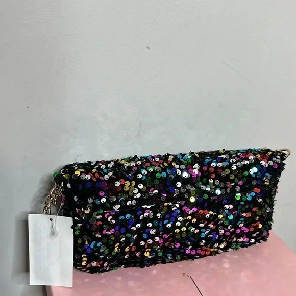 Sequined Shoulder Bag - Picture 7 of 7